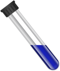 Blue Liquid in Laboratory Test Tube PNG Clipart - High-quality PNG Clipart Image from ClipartPNG.com