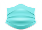 Blue Medical Face Mask PNG Clipart  - High-quality PNG Clipart Image from ClipartPNG.com