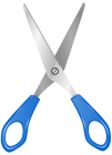 Blue Scissors PNG Clip Art  - High-quality PNG Clipart Image from ClipartPNG.com