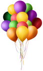 Bunch of Balloons PNG Clip Art  - High-quality PNG Clipart Image from ClipartPNG.com