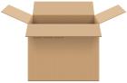 Cardboard Box Open PNG Clip Art - High-quality PNG Clipart Image from ClipartPNG.com