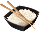 Chinese Rice and Chopsticks - High-quality PNG Clipart Image from ClipartPNG.com
