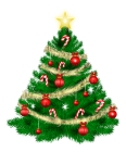 Christmas Tree with Christmas Ornaments and Star PNG Clipart - High-quality PNG Clipart Image from ClipartPNG.com