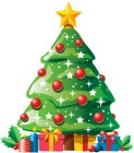 Christmas Tree with Gifts PNG Clipart  - High-quality PNG Clipart Image from ClipartPNG.com