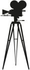 Cinema Camera Silhouette PNG Clip Art - High-quality PNG Clipart Image from ClipartPNG.com