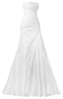 Classical Wedding Dress PNG Clip Art - High-quality PNG Clipart Image from ClipartPNG.com