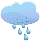 Cloud and Rain Drops Weather Icon PNG Clip Art - High-quality PNG Clipart Image from ClipartPNG.com
