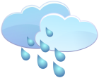 Clouds and Rain Drops Weather Icon PNG Clip Art - High-quality PNG Clipart Image from ClipartPNG.com