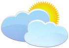 Clouds and Sun Weather Icon PNG Clip Art - High-quality PNG Clipart Image from ClipartPNG.com