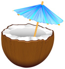 Coconut Cocktail PNG Clip Art  - High-quality PNG Clipart Image from ClipartPNG.com