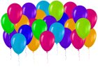 Colorful Balloons PNG Clip Art  - High-quality PNG Clipart Image from ClipartPNG.com