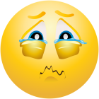Crying Emoticon - High-quality PNG Clipart Image from ClipartPNG.com