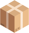 Cube Cardboard Box PNG Clip Art