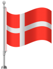 Denmark Flag PNG Clip Art - High-quality PNG Clipart Image from ClipartPNG.com
