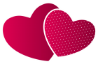 Double hearts PNG Clipart  - High-quality PNG Clipart Image from ClipartPNG.com