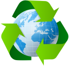 Earth with Recycle Symbol PNG Clip Art - High-quality PNG Clipart Image from ClipartPNG.com