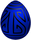 Easter Blue Deco Egg PNG Clip Art - High-quality PNG Clipart Image from ClipartPNG.com