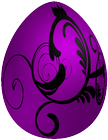 Easter Purple Deco Egg PNG Clip Art - High-quality PNG Clipart Image from ClipartPNG.com