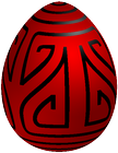 Easter Red Deco Egg PNG Clip Art - High-quality PNG Clipart Image from ClipartPNG.com