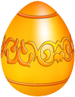 Easter Yellow Decorative Egg PNG Clip Art - High-quality PNG Clipart Image from ClipartPNG.com
