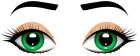 Female Eyes with Eyebrows PNG Clip Art - High-quality PNG Clipart Image from ClipartPNG.com