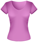 Female Pink Shirt PNG Clipart  - High-quality PNG Clipart Image from ClipartPNG.com