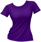 Female T shirt Purple PNG Clip Art - High-quality PNG Clipart Image from ClipartPNG.com