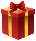 Gift Box in Red PNG Clipart - High-quality PNG Clipart Image from ClipartPNG.com