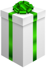Gift Box with Green Bow PNG Clipart - High-quality PNG Clipart Image from ClipartPNG.com