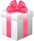 Gift Box with Pink Bow PNG Clipart - High-quality PNG Clipart Image from ClipartPNG.com