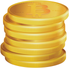 Gold Bitcoins PNG Clipart - High-quality PNG Clipart Image from ClipartPNG.com