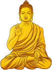 Gold Buddha Statue PNG Clip Art - High-quality PNG Clipart Image from ClipartPNG.com