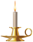 Gold Candlestick PNG Clip Art - High-quality PNG Clipart Image from ClipartPNG.com