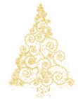 Gold Christmas Tree PNG Clip Art - High-quality PNG Clipart Image from ClipartPNG.com