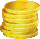 Gold Euro Coins PNG Clipart - High-quality PNG Clipart Image from ClipartPNG.com