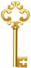 Gold Key PNG Clip Art - High-quality PNG Clipart Image from ClipartPNG.com