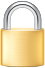 Gold Lock PNG Clip Art - High-quality PNG Clipart Image from ClipartPNG.com
