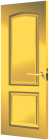 Gold Metal Door PNG Image - High-quality PNG Clipart Image from ClipartPNG.com