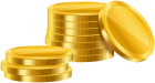 Gold Simple Coins PNG Clipart - High-quality PNG Clipart Image from ClipartPNG.com