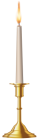 Golden Candlestick PNG Clip Art - High-quality PNG Clipart Image from ClipartPNG.com