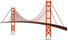 Golden Gate Bridge PNG Clip Art  - High-quality PNG Clipart Image from ClipartPNG.com