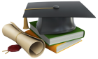 Graduation Cap Books and Diploma PNG Clipart  - High-quality PNG Clipart Image from ClipartPNG.com