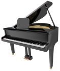 Grand Piano PNG Clipart - High-quality PNG Clipart Image from ClipartPNG.com