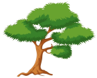 Green Cartoon Tree PNG Clip Art  - High-quality PNG Clipart Image from ClipartPNG.com
