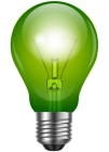 Green Light Bulb PNG Clip Art  - High-quality PNG Clipart Image from ClipartPNG.com