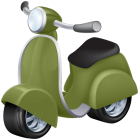Green Vespa PNG Clip Art - High-quality PNG Clipart Image from ClipartPNG.com