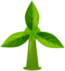 Green Wind Turbine PNG Clip Art - High-quality PNG Clipart Image from ClipartPNG.com