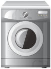 Grey Washing Machine PNG Clipart - High-quality PNG Clipart Image from ClipartPNG.com