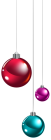 Hanging Christmas Balls PNG Clipart - High-quality PNG Clipart Image from ClipartPNG.com