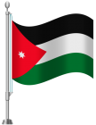 Jordan Flag PNG Clip Art - High-quality PNG Clipart Image from ClipartPNG.com
